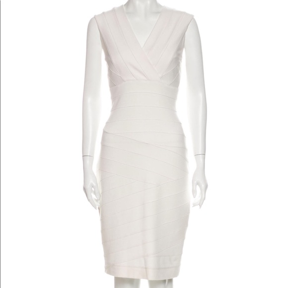 Robert Rodriguez Dresses & Skirts - Robert rodriguez white bandage fitted dress